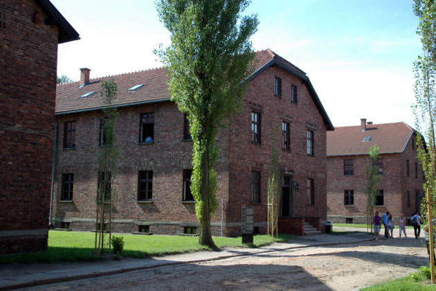 Barracones del campo de Auschwitz