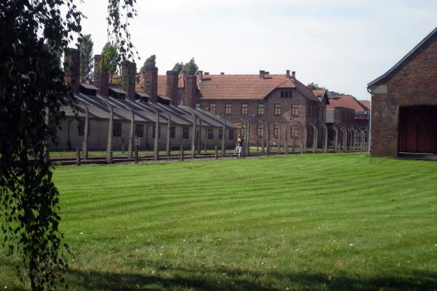 Barracones del antiguo cuartel de caballería polaco