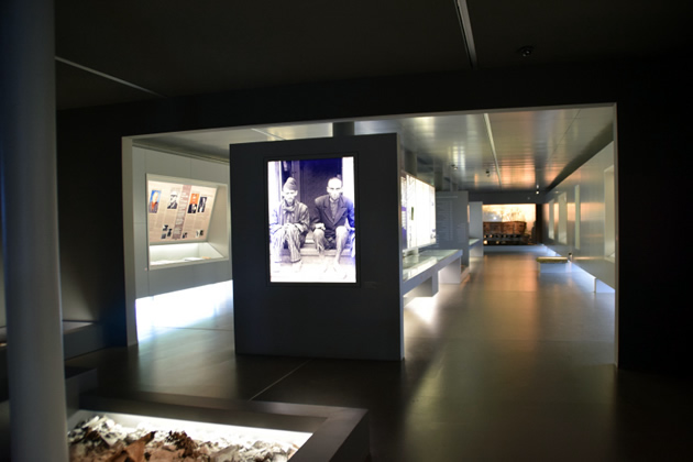 Detalle de la exposición histórica permanente